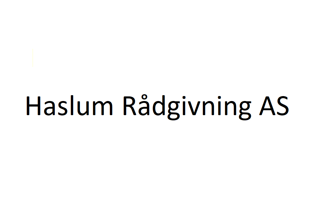 Haslum rådgivning as